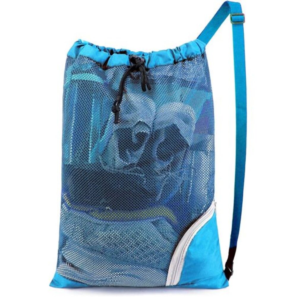 Drawstring Backpack for Men Women Athletic Gym Sports Workout Beach Swim